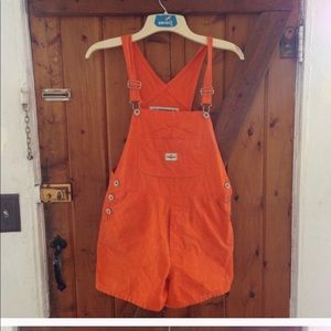 Vintage Orange Overalls!